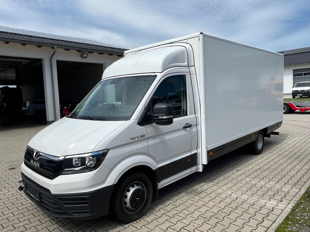 MAN TGE 5.180 RKB Koffer Turboladerschaden - Dodávka skriňová nadstavba: obrázok 1 MAN TGE 5.180 RKB Koffer Turboladerschaden - Dodávka skriňová nadstavba: obrázok 1