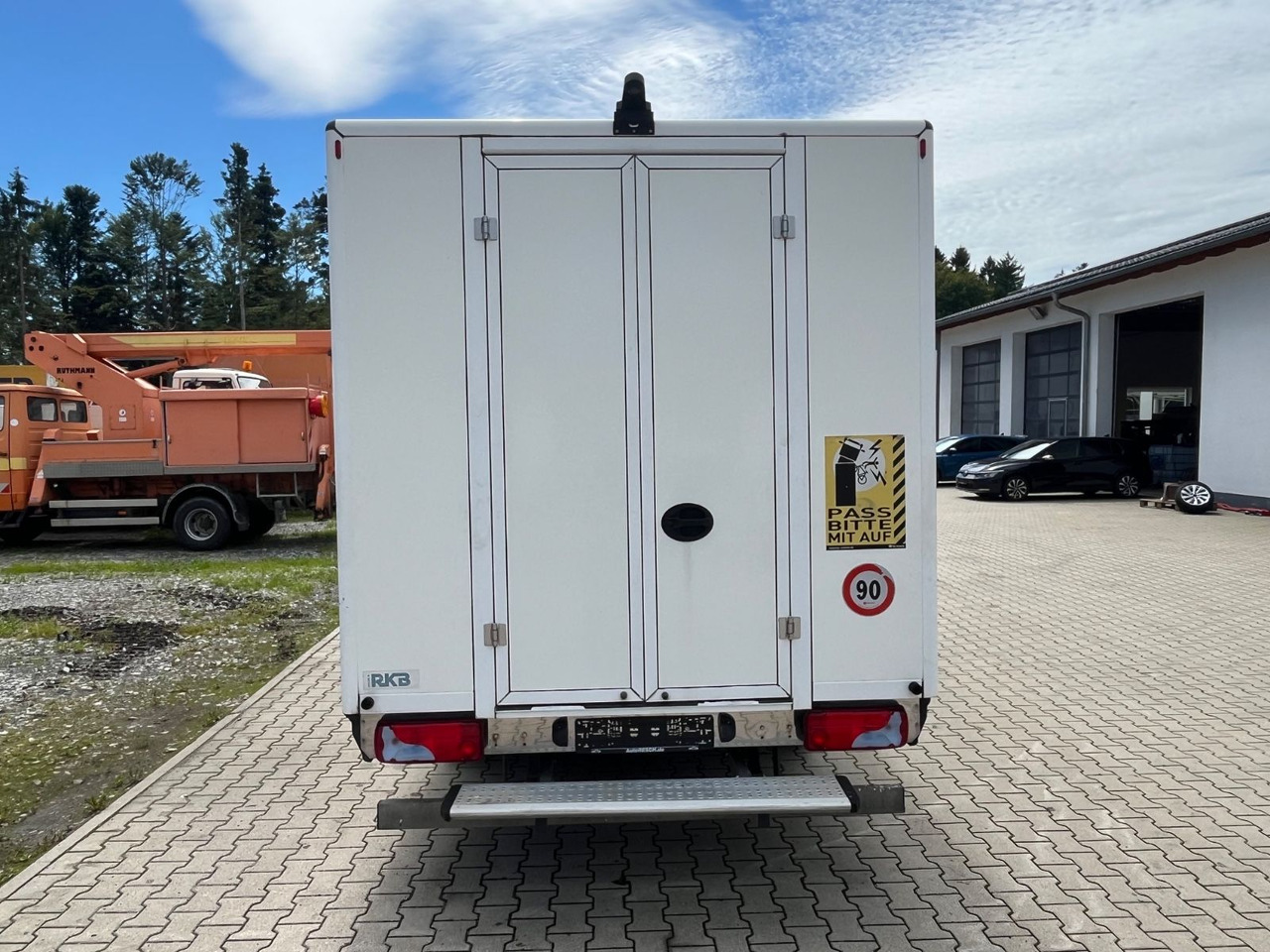 Dodávka skriňová nadstavba MAN TGE 5.180 RKB Koffer Turboladerschaden: obrázok 12