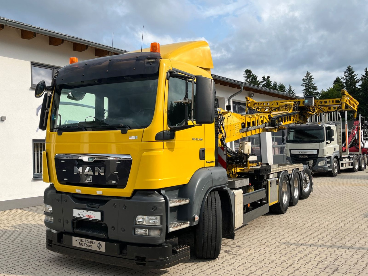 MAN TGS 35.480 8x4-4BL Deuringer Garagentransporter - Auto s hydraulickou rukou: obrázok 1 MAN TGS 35.480 8x4-4BL Deuringer Garagentransporter - Auto s hydraulickou rukou: obrázok 1