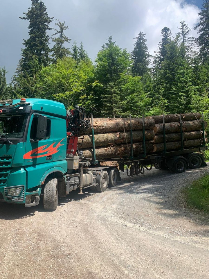 Mercedes-Benz Arocs 2663 6x4 mit Epsilon S260Z Langholzkran - Ťahač: obrázok 3 Mercedes-Benz Arocs 2663 6x4 mit Epsilon S260Z Langholzkran - Ťahač: obrázok 3