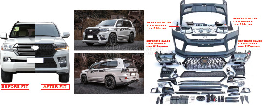 LC UPGRADE 2020 - Karoséria a exteriér pre Automobil: obrázok 2 LC UPGRADE 2020 - Karoséria a exteriér pre Automobil: obrázok 2
