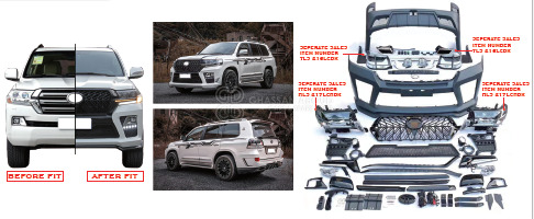 UPGRADE KIT TO CHANGE LAND CRUISER FROM 2008 TO 2020 FOR OUTSIDE & INSIDE - Karoséria a exteriér pre Automobil: obrázok 1 UPGRADE KIT TO CHANGE LAND CRUISER FROM 2008 TO 2020 FOR OUTSIDE & INSIDE - Karoséria a exteriér pre Automobil: obrázok 1