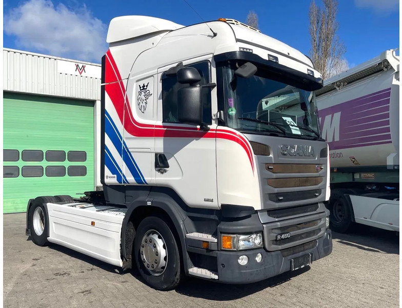 Scania R450 RETARDER, P-airco, 2 tanks, 2 beds! Full options nice truck - Ťahač: obrázok 1 Scania R450 RETARDER, P-airco, 2 tanks, 2 beds! Full options nice truck - Ťahač: obrázok 1