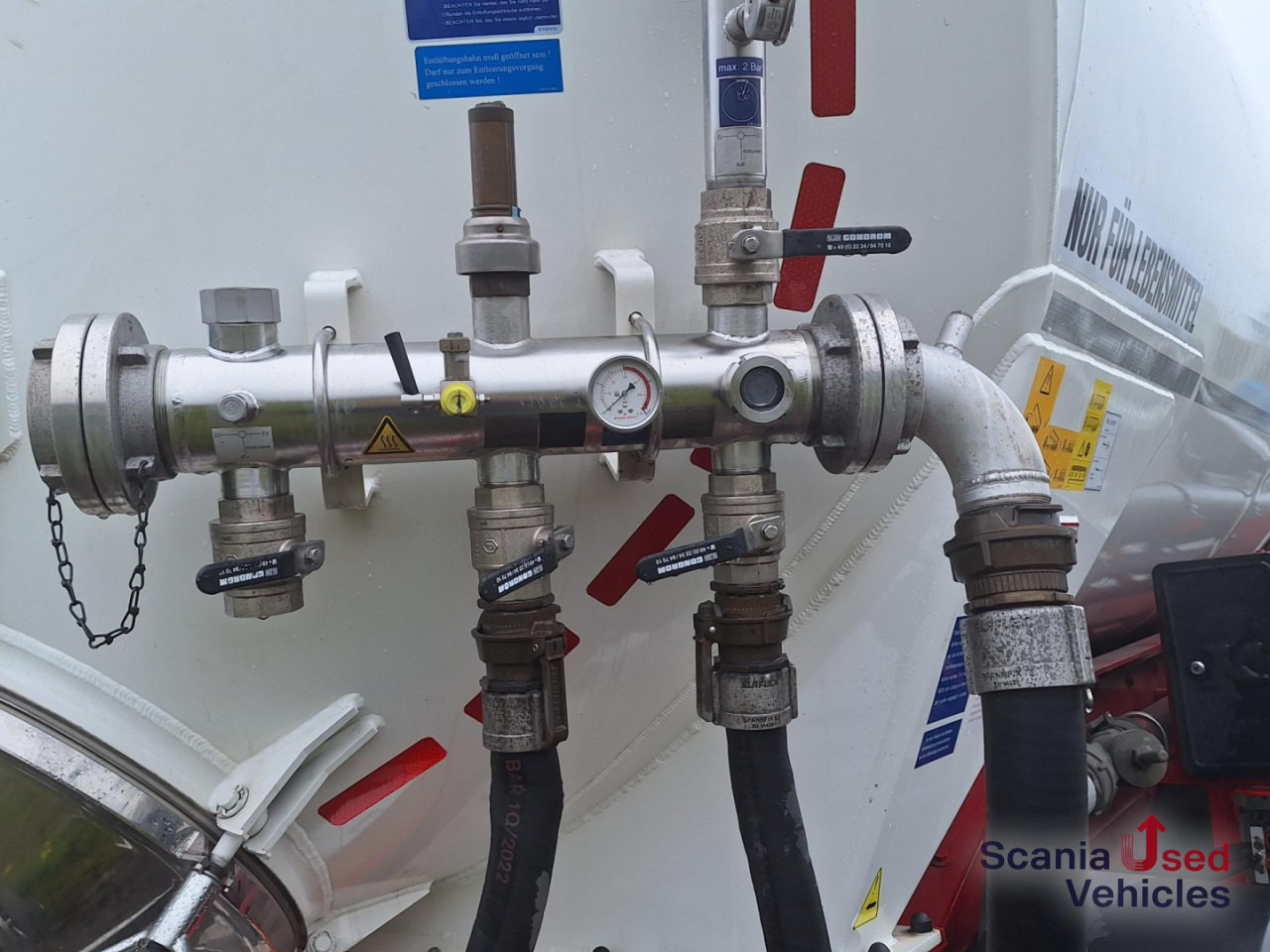 KAESSBOHRER Lebensmitteltank Kippbar SSK 40XS Neuwertig !! - Silocisterna: obrázok 4 KAESSBOHRER Lebensmitteltank Kippbar SSK 40XS Neuwertig !! - Silocisterna: obrázok 4