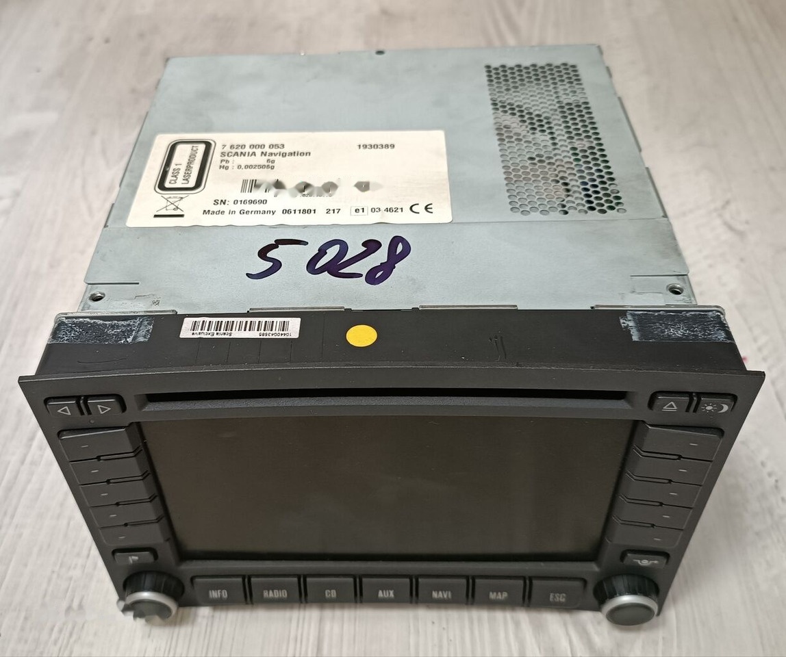 Bosch SCANIA SAT NAV, DVD/CD PLAYER Scania - Navigačný systém pre Nákladné auto: obrázok 3 Bosch SCANIA SAT NAV, DVD/CD PLAYER Scania - Navigačný systém pre Nákladné auto: obrázok 3