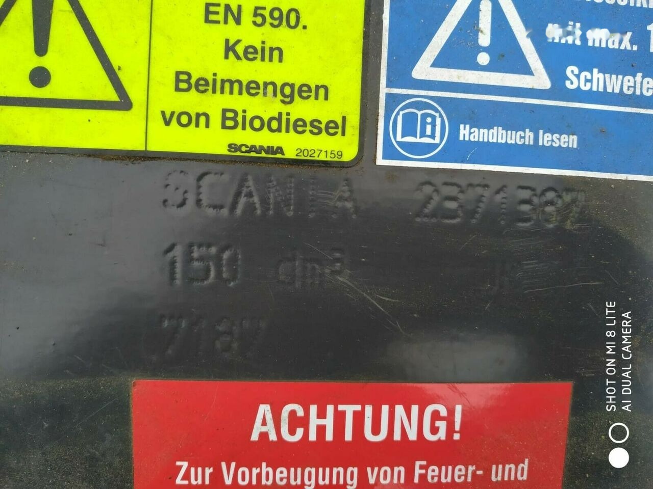 Scania 2371387 Scania truck - Palivová nádrž pre Nákladné auto: obrázok 2 Scania 2371387 Scania truck - Palivová nádrž pre Nákladné auto: obrázok 2