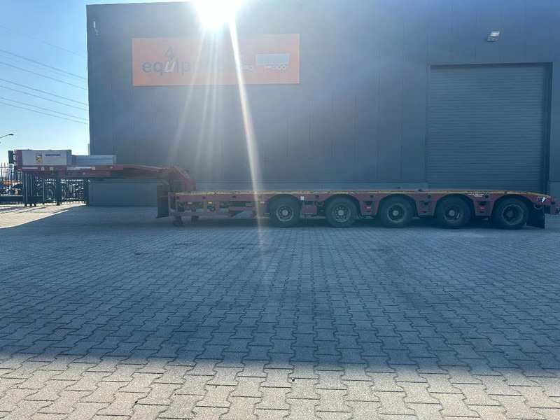 Broshuis 5ABSD-68/2, FIVE AXLE HYDRAULIC STEERED / 2x EXTENDABLE (27m) / SEMI LOW LOADER - Náves podvalník: obrázok 4 Broshuis 5ABSD-68/2, FIVE AXLE HYDRAULIC STEERED / 2x EXTENDABLE (27m) / SEMI LOW LOADER - Náves podvalník: obrázok 4
