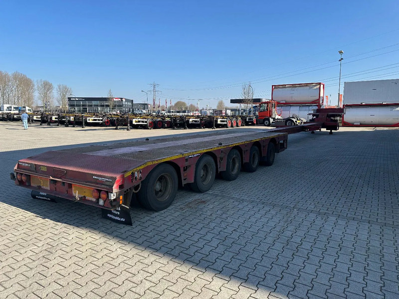 Broshuis 5ABSD-68/2, FIVE AXLE HYDRAULIC STEERED / 2x EXTENDABLE (27m) / SEMI LOW LOADER - Náves podvalník: obrázok 5 Broshuis 5ABSD-68/2, FIVE AXLE HYDRAULIC STEERED / 2x EXTENDABLE (27m) / SEMI LOW LOADER - Náves podvalník: obrázok 5