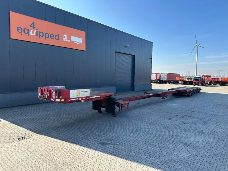 Broshuis 5ABSD-68/2, FIVE AXLE HYDRAULIC STEERED / 2x EXTENDABLE (27m) / SEMI LOW LOADER - Náves podvalník: obrázok 2 Broshuis 5ABSD-68/2, FIVE AXLE HYDRAULIC STEERED / 2x EXTENDABLE (27m) / SEMI LOW LOADER - Náves podvalník: obrázok 2
