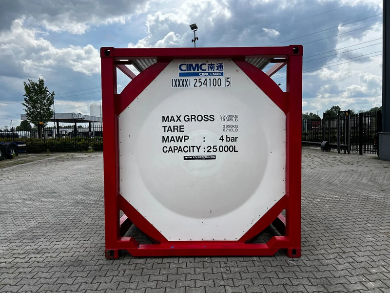 CIMC 20FT ISO, 25.010L/1-COMP/3 BAFFELS/4 shutters, ADR valid until 01/2027 - Skladovacia nádrž: obrázok 5 CIMC 20FT ISO, 25.010L/1-COMP/3 BAFFELS/4 shutters, ADR valid until 01/2027 - Skladovacia nádrž: obrázok 5