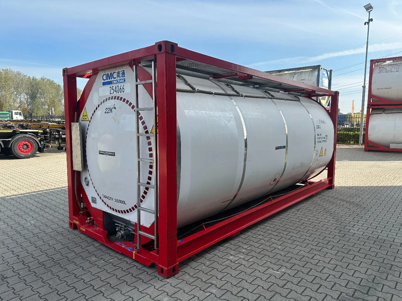 CIMC 20FT ISO, 25.060L / 1-COMP / 3 BAFFELS / T12 / 22K2 / 4 manholes / ADR valid until 12/2026 - Skladovacia nádrž: obrázok 4 CIMC 20FT ISO, 25.060L / 1-COMP / 3 BAFFELS / T12 / 22K2 / 4 manholes / ADR valid until 12/2026 - Skladovacia nádrž: obrázok 4