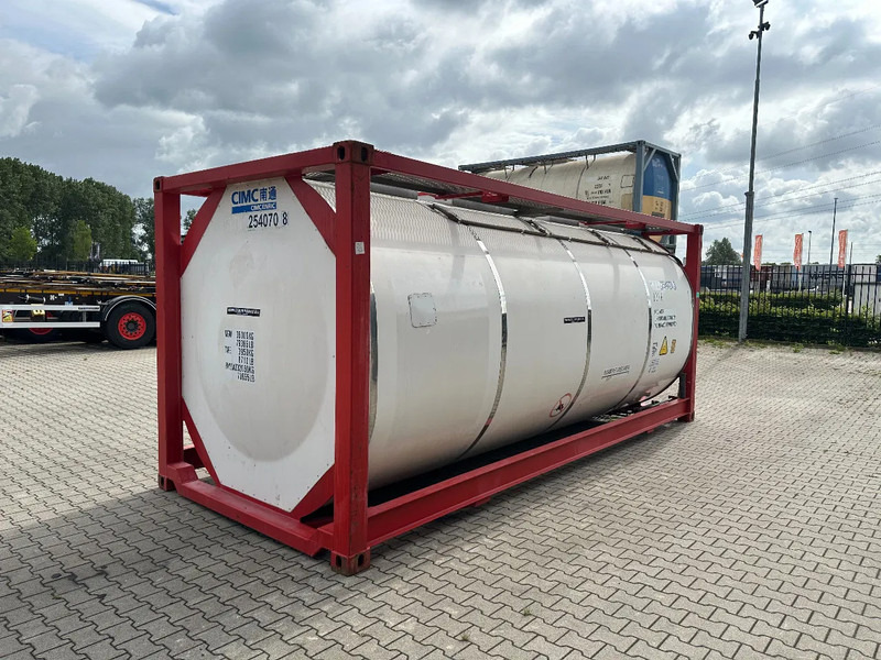CIMC 20FT ISO, 25.080L/1-COMP/3 BAFFELS/4 manholes, ADR valid until 08/2027 - Skladovacia nádrž: obrázok 4 CIMC 20FT ISO, 25.080L/1-COMP/3 BAFFELS/4 manholes, ADR valid until 08/2027 - Skladovacia nádrž: obrázok 4