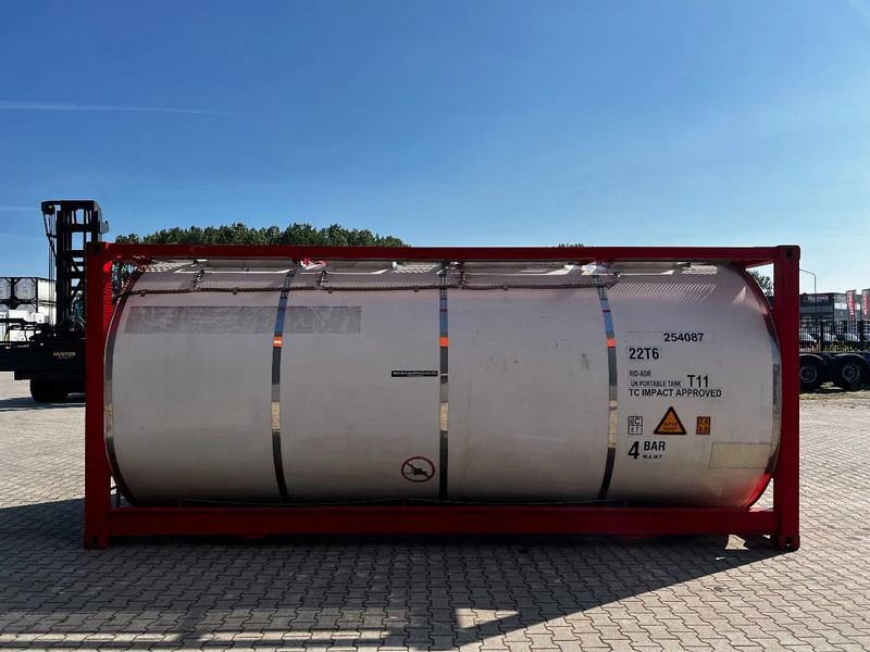 CIMC 20FT ISO, 25.080L/1-COMP/3 BAFFELS/4 manholes, ADR valid until 11/2026 - Skladovacia nádrž: obrázok 4 CIMC 20FT ISO, 25.080L/1-COMP/3 BAFFELS/4 manholes, ADR valid until 11/2026 - Skladovacia nádrž: obrázok 4