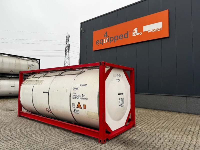 CIMC 20FT ISO, 25.080L/1-COMP/3 BAFFELS/4 manholes, ADR valid until 11/2026 - Skladovacia nádrž: obrázok 3 CIMC 20FT ISO, 25.080L/1-COMP/3 BAFFELS/4 manholes, ADR valid until 11/2026 - Skladovacia nádrž: obrázok 3