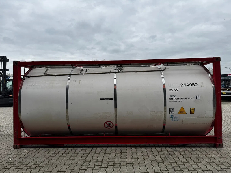 CIMC 20FT ISO, 25.080L / 1-COMP / 3 BAFFELS / T12 / 4 manholes / ADR valid until 02/2027 - Skladovacia nádrž: obrázok 3 CIMC 20FT ISO, 25.080L / 1-COMP / 3 BAFFELS / T12 / 4 manholes / ADR valid until 02/2027 - Skladovacia nádrž: obrázok 3