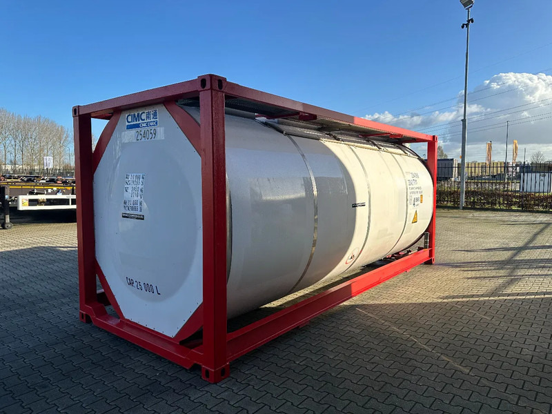 CIMC 20FT ISO, 25.080L / 1-COMP / 3 BAFFELS / T12 / 4 manholes / ADR valid until 12/2026 - Skladovacia nádrž: obrázok 4 CIMC 20FT ISO, 25.080L / 1-COMP / 3 BAFFELS / T12 / 4 manholes / ADR valid until 12/2026 - Skladovacia nádrž: obrázok 4
