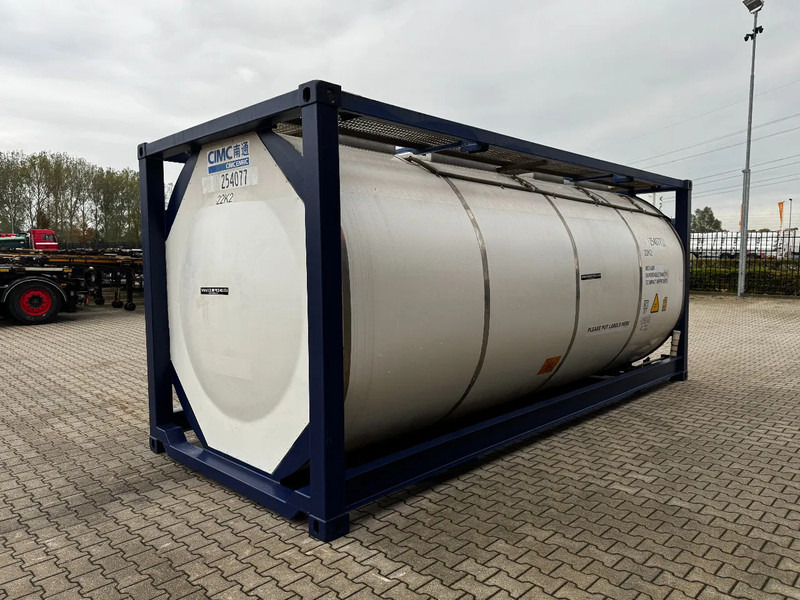 CIMC 20FT ISO, 25.090L / 1-COMP / 3 BAFFELS / T12 / 22T6 / 4 LIDS / ADR valid until 04/2027 - Skladovacia nádrž: obrázok 4 CIMC 20FT ISO, 25.090L / 1-COMP / 3 BAFFELS / T12 / 22T6 / 4 LIDS / ADR valid until 04/2027 - Skladovacia nádrž: obrázok 4