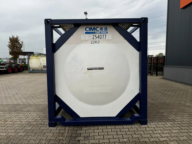 CIMC 20FT ISO, 25.090L / 1-COMP / 3 BAFFELS / T12 / 22T6 / 4 LIDS / ADR valid until 04/2027 - Skladovacia nádrž: obrázok 5 CIMC 20FT ISO, 25.090L / 1-COMP / 3 BAFFELS / T12 / 22T6 / 4 LIDS / ADR valid until 04/2027 - Skladovacia nádrž: obrázok 5