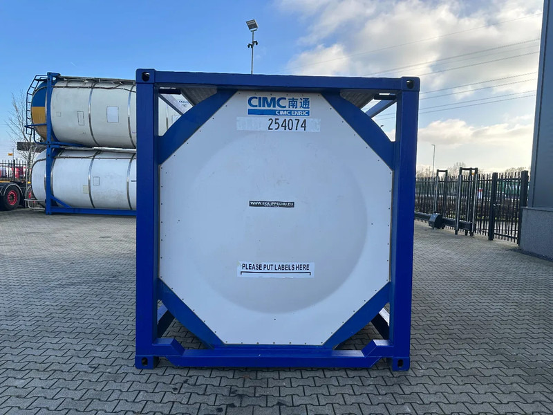 CIMC 20FT ISO, 25.090L / 1-COMP / 3 BAFFELS / T12 / 4 manholes / ADR valid until 02/2027 - Skladovacia nádrž: obrázok 5 CIMC 20FT ISO, 25.090L / 1-COMP / 3 BAFFELS / T12 / 4 manholes / ADR valid until 02/2027 - Skladovacia nádrž: obrázok 5