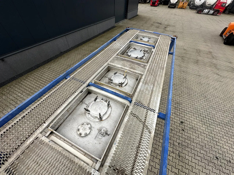 Skladovacia nádrž na prepravu chemické látky CIMC 20FT ISO, 25.090L / 1-COMP / 3 BAFFELS / T12 / 4 manholes / ADR valid until 06/2027: obrázok 9