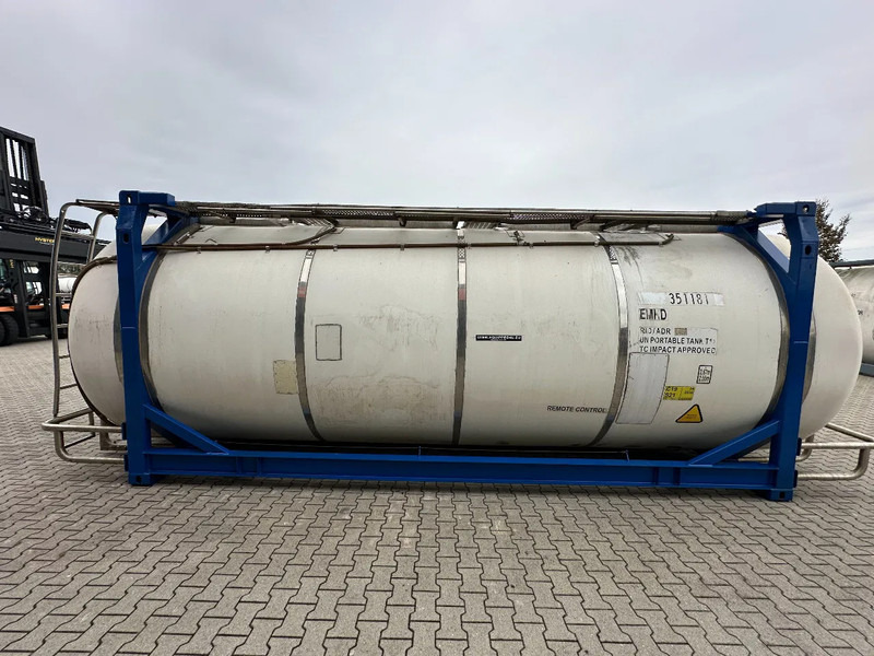 CIMC 20FT SWAP 35.040L, 4 baffles / 5 holes / T11 / 5Y-test valid till 08/2027 - Skladovacia nádrž: obrázok 3 CIMC 20FT SWAP 35.040L, 4 baffles / 5 holes / T11 / 5Y-test valid till 08/2027 - Skladovacia nádrž: obrázok 3