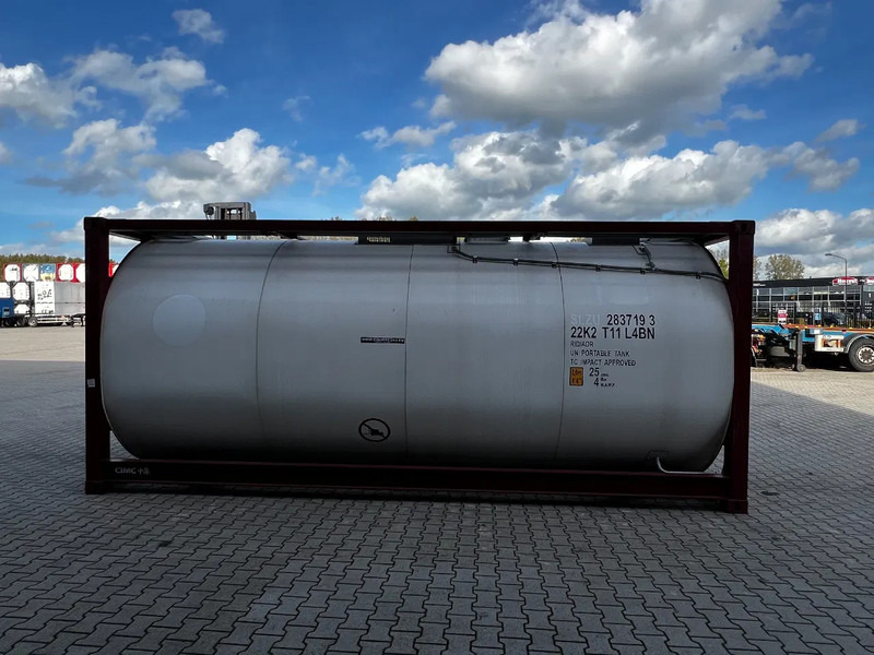 CIMC UNUSED, BOTH FOOD STUFF/CHEMICAL USE, 20FT ISO, 25.000L, L4BN, UN Portable, T11, test: 12-2026 - Skladovacia nádrž: obrázok 4 CIMC UNUSED, BOTH FOOD STUFF/CHEMICAL USE, 20FT ISO, 25.000L, L4BN, UN Portable, T11, test: 12-2026 - Skladovacia nádrž: obrázok 4