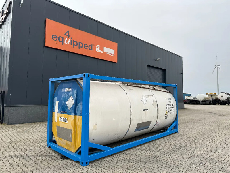 Consani 25.100L / 1-COMP, 20FT ISO, UN PORTABLE T11, 2,5Y-inspection till: 02-2028 - Skladovacia nádrž: obrázok 1 Consani 25.100L / 1-COMP, 20FT ISO, UN PORTABLE T11, 2,5Y-inspection till: 02-2028 - Skladovacia nádrž: obrázok 1