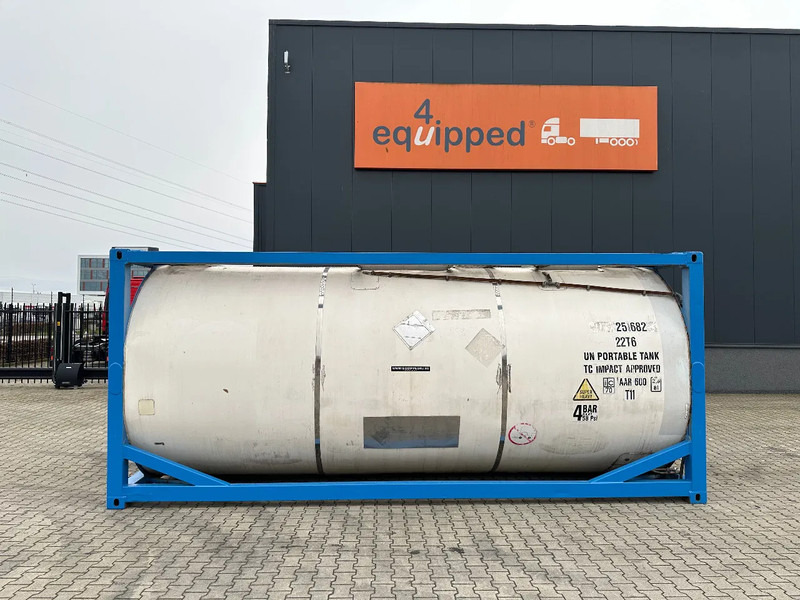 Consani 25.100L / 1-COMP, 20FT ISO, UN PORTABLE T11, 2,5Y-inspection till: 02-2028 - Skladovacia nádrž: obrázok 3 Consani 25.100L / 1-COMP, 20FT ISO, UN PORTABLE T11, 2,5Y-inspection till: 02-2028 - Skladovacia nádrž: obrázok 3