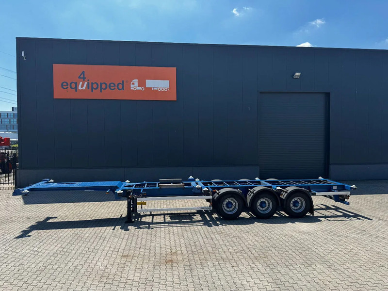 Groenewegen 40FT HC-chassis, BPW+Drum, liftaxle, NL-Chassis - Náves preprava kontajnerov/ Výmenná nadstavba: obrázok 2 Groenewegen 40FT HC-chassis, BPW+Drum, liftaxle, NL-Chassis - Náves preprava kontajnerov/ Výmenná nadstavba: obrázok 2
