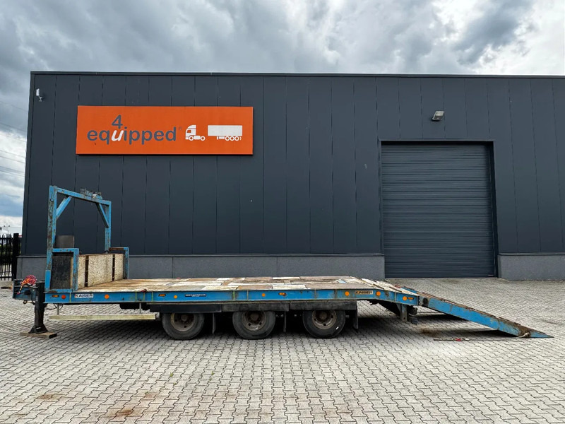 Kaiser drawbar trailer, ramps, 3 axles, spring suspension, hardwood - Príves prepravník áut: obrázok 1 Kaiser drawbar trailer, ramps, 3 axles, spring suspension, hardwood - Príves prepravník áut: obrázok 1