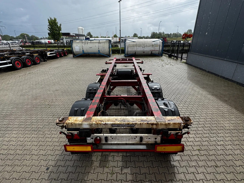Krone 2-axle 20FT chassis, BPW + drumbrakes, airsuspension, empty weight: 3.180kg, 2x available - Náves preprava kontajnerov/ Výmenná nadstavba: obrázok 4 Krone 2-axle 20FT chassis, BPW + drumbrakes, airsuspension, empty weight: 3.180kg, 2x available - Náves preprava kontajnerov/ Výmenná nadstavba: obrázok 4
