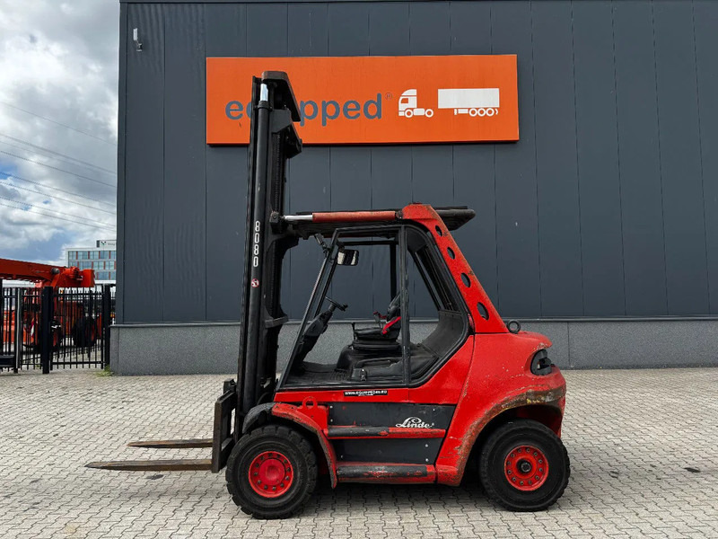 Linde H80D FORKLIFT, 8000KG, duplex, 6 cil. Deutz diesel, 14.934hrs, - Dieselový vysokozdvižný vozík: obrázok 2 Linde H80D FORKLIFT, 8000KG, duplex, 6 cil. Deutz diesel, 14.934hrs, - Dieselový vysokozdvižný vozík: obrázok 2