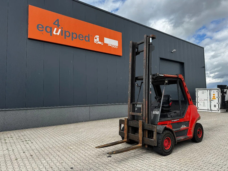 Linde H80D FORKLIFT, 8000KG, duplex, 6 cil. Deutz diesel, 14.934hrs, - Dieselový vysokozdvižný vozík: obrázok 1 Linde H80D FORKLIFT, 8000KG, duplex, 6 cil. Deutz diesel, 14.934hrs, - Dieselový vysokozdvižný vozík: obrázok 1