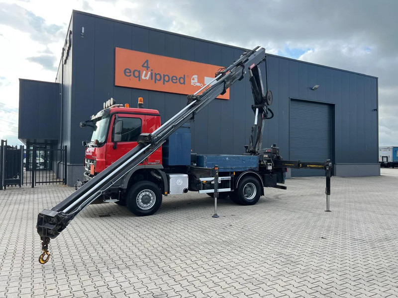 Mercedes-Benz Actros 2046 4x4 / FULL SPRING / HIAB 288 EP 5 HIPRO Crane / EURO-5 - Auto s hydraulickou rukou: obrázok 4 Mercedes-Benz Actros 2046 4x4 / FULL SPRING / HIAB 288 EP 5 HIPRO Crane / EURO-5 - Auto s hydraulickou rukou: obrázok 4