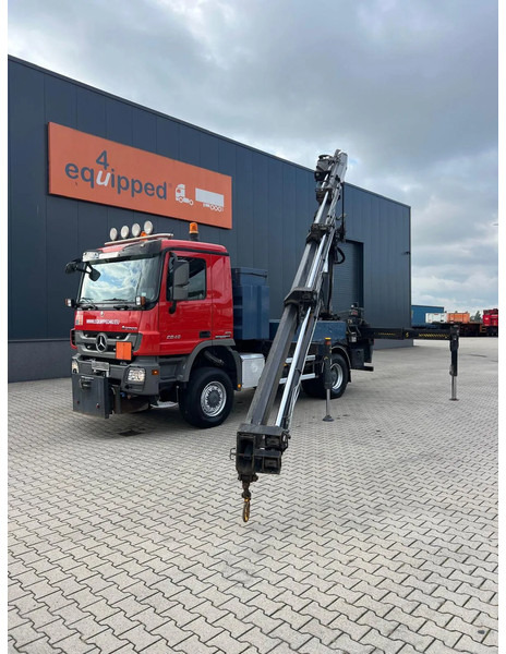 Mercedes-Benz Actros 2046 4x4 / FULL SPRING / HIAB 288 EP 5 HIPRO Crane / EURO-5 - Auto s hydraulickou rukou: obrázok 1 Mercedes-Benz Actros 2046 4x4 / FULL SPRING / HIAB 288 EP 5 HIPRO Crane / EURO-5 - Auto s hydraulickou rukou: obrázok 1