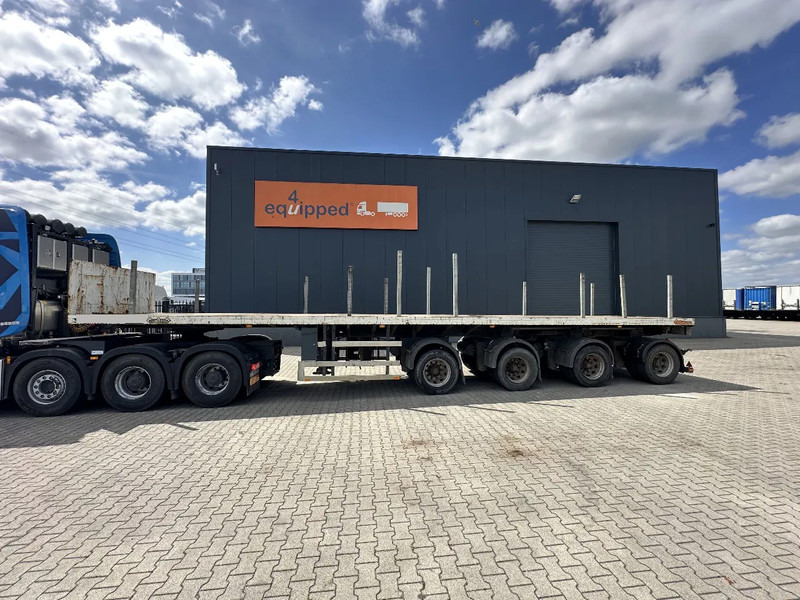Nooteboom OVB-73-04, 73 tons Ballast trailer, 4 axles, 3 hydraulic steering axles - Plošinový/ Valníkový náves: obrázok 2 Nooteboom OVB-73-04, 73 tons Ballast trailer, 4 axles, 3 hydraulic steering axles - Plošinový/ Valníkový náves: obrázok 2