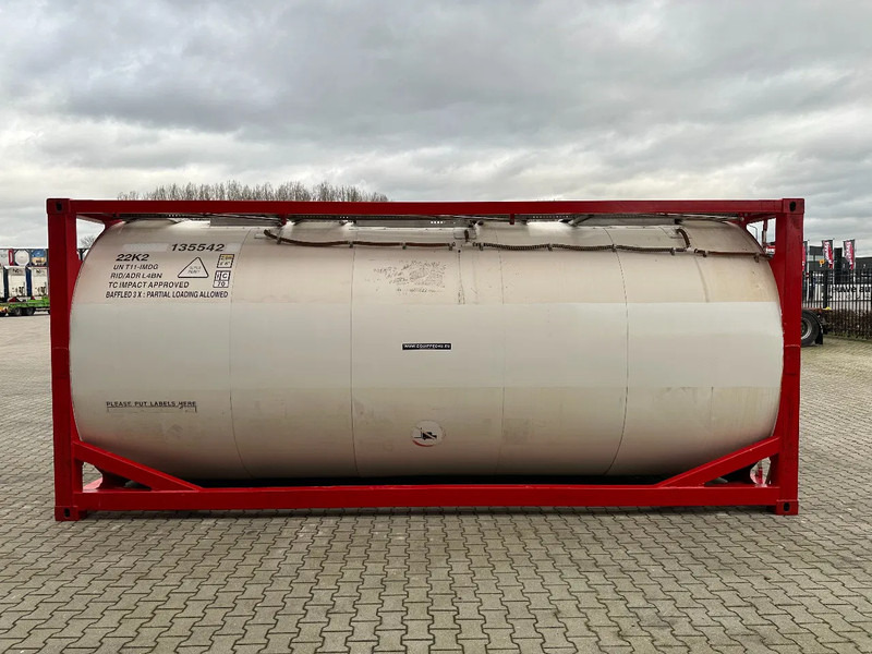 SINGAMAS 20FT ISO, 26.000L/1-COMP/3 BAFFELS/3 manholes, 5Y inspection: 06/2027 - Skladovacia nádrž: obrázok 3 SINGAMAS 20FT ISO, 26.000L/1-COMP/3 BAFFELS/3 manholes, 5Y inspection: 06/2027 - Skladovacia nádrž: obrázok 3