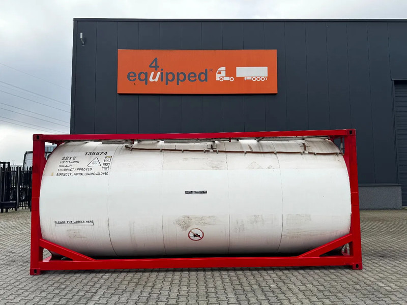 SINGAMAS 20FT ISO, 26.000L/1-COMP/3 BAFFELS/3 manholes, 5Y inspection: 11/2025 - Cisternový kontajner: obrázok 2 SINGAMAS 20FT ISO, 26.000L/1-COMP/3 BAFFELS/3 manholes, 5Y inspection: 11/2025 - Cisternový kontajner: obrázok 2