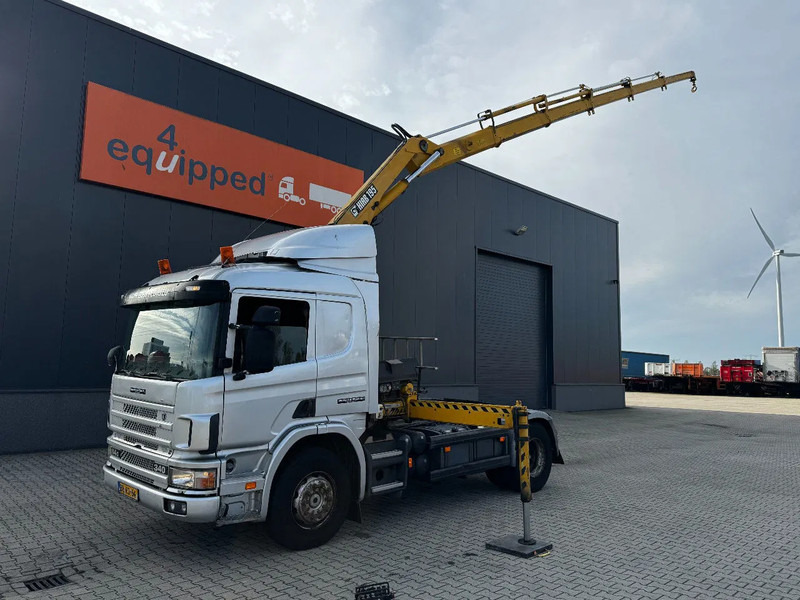 Scania P114-340 + HIAB 19-5 crane + remote / Euro-3 / 3 pedals / NL-truck / APK: 12-2025 - Auto s hydraulickou rukou: obrázok 3 Scania P114-340 + HIAB 19-5 crane + remote / Euro-3 / 3 pedals / NL-truck / APK: 12-2025 - Auto s hydraulickou rukou: obrázok 3
