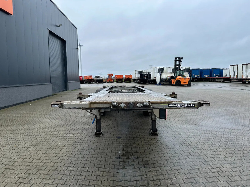 TURBO'S HOET 20FT/30FT, ADR (FL, AT), empty weight: 3.720kg, liftaxle, SAF disc - Náves preprava kontajnerov/ Výmenná nadstavba: obrázok 5 TURBO'S HOET 20FT/30FT, ADR (FL, AT), empty weight: 3.720kg, liftaxle, SAF disc - Náves preprava kontajnerov/ Výmenná nadstavba: obrázok 5