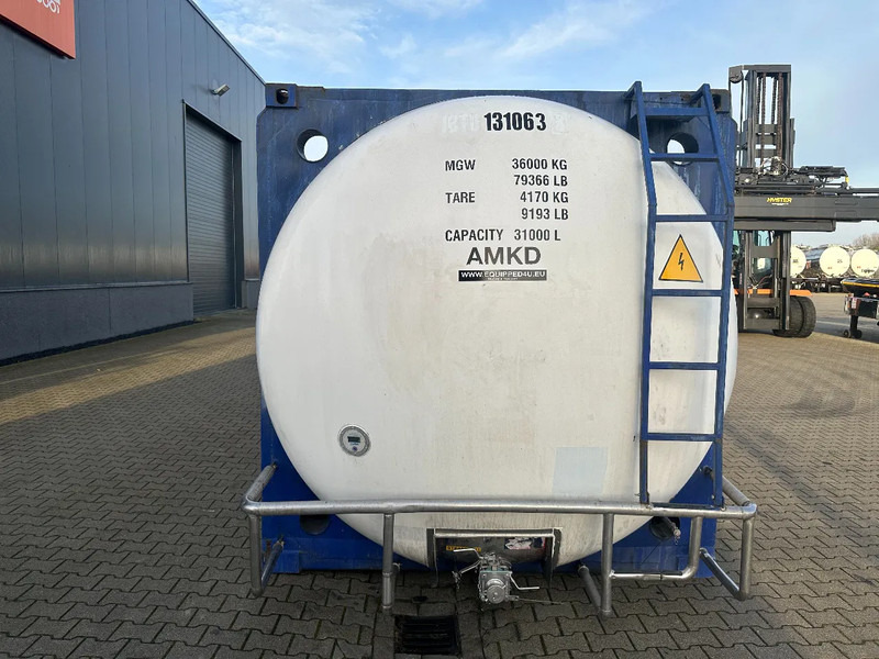 UBH Universal Bulk Handling 20 FT SWAP BODY 31.345L UN Portable T7 valid 5Y test: 04/2028 - Skladovacia nádrž: obrázok 2 UBH Universal Bulk Handling 20 FT SWAP BODY 31.345L UN Portable T7 valid 5Y test: 04/2028 - Skladovacia nádrž: obrázok 2