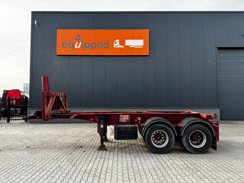 Van Hool 2 AXLE 20FT TIPPING-CHASSIS / TWIN-TIRES / BPW + DISC / ALCOA - Náves preprava kontajnerov/ Výmenná nadstavba: obrázok 2 Van Hool 2 AXLE 20FT TIPPING-CHASSIS / TWIN-TIRES / BPW + DISC / ALCOA - Náves preprava kontajnerov/ Výmenná nadstavba: obrázok 2