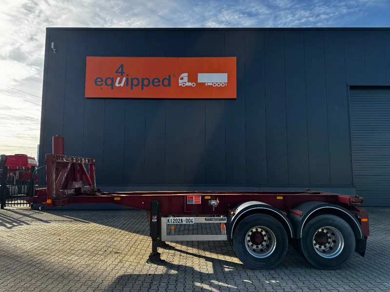 Van Hool 2 AXLE 20FT TIPPING-CHASSIS, TWIN-TIRES, BPW + DRUM, ALCOA - Náves preprava kontajnerov/ Výmenná nadstavba: obrázok 2 Van Hool 2 AXLE 20FT TIPPING-CHASSIS, TWIN-TIRES, BPW + DRUM, ALCOA - Náves preprava kontajnerov/ Výmenná nadstavba: obrázok 2