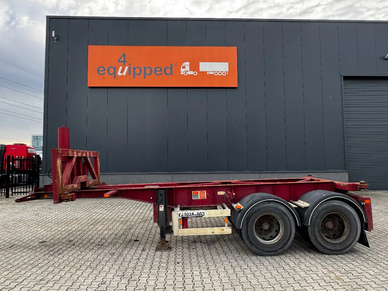 Van Hool 2 AXLE 20FT TIPPING-CHASSIS, TWIN-TIRES, BPW + DRUM - Náves preprava kontajnerov/ Výmenná nadstavba: obrázok 3 Van Hool 2 AXLE 20FT TIPPING-CHASSIS, TWIN-TIRES, BPW + DRUM - Náves preprava kontajnerov/ Výmenná nadstavba: obrázok 3