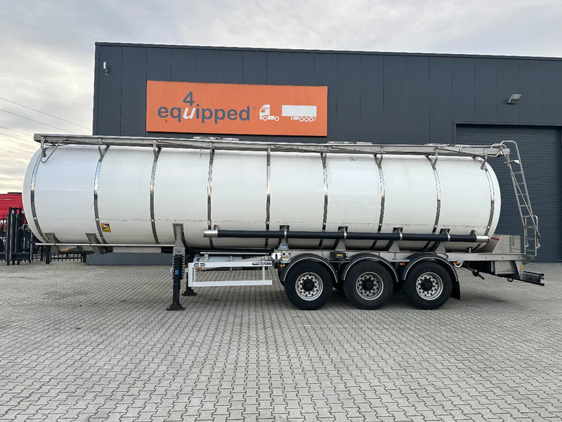 Van Hool FOOD / 39.000L / 3-COMP / INOX / NL-trailer / APK: 07/2026 - Cisternový náves: obrázok 2 Van Hool FOOD / 39.000L / 3-COMP / INOX / NL-trailer / APK: 07/2026 - Cisternový náves: obrázok 2