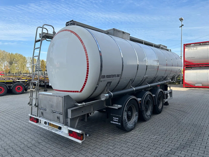 Van Hool LEBENSMITTEL / RVS Rahmen / Leergewicht: 5.860kg / 29.500L / 1-Kammer+ 1 Schwallwand / Scheibebremse / NL / APK - Cisternový náves: obrázok 3 Van Hool LEBENSMITTEL / RVS Rahmen / Leergewicht: 5.860kg / 29.500L / 1-Kammer+ 1 Schwallwand / Scheibebremse / NL / APK - Cisternový náves: obrázok 3