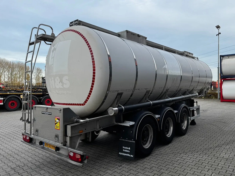 Van Hool LEVENSMIDDEL / RVS Rahmen / Leergewicht: 5.860kg / 29.500L / 1-Kammer+ 1 Schwallwand / Scheibebremse / NL / APK 03-2026 - Cisternový náves: obrázok 3 Van Hool LEVENSMIDDEL / RVS Rahmen / Leergewicht: 5.860kg / 29.500L / 1-Kammer+ 1 Schwallwand / Scheibebremse / NL / APK 03-2026 - Cisternový náves: obrázok 3