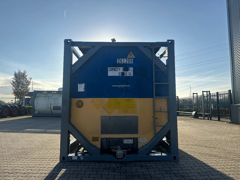 Welfit Oddy 25.830L/1-COMP, 20FT ISO, UN PORTABLE T11, valid 5Y inspection: 02-2027 - Skladovacia nádrž: obrázok 4 Welfit Oddy 25.830L/1-COMP, 20FT ISO, UN PORTABLE T11, valid 5Y inspection: 02-2027 - Skladovacia nádrž: obrázok 4