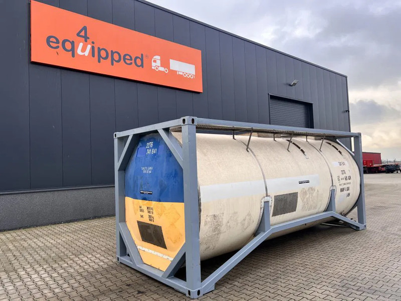 Welfit Oddy ISO, 23.870L, 20FT ISO, UN Portable T11, valid 5Y+CSC inspection: 06/2026, payload: 32.280kg - Skladovacia nádrž: obrázok 1 Welfit Oddy ISO, 23.870L, 20FT ISO, UN Portable T11, valid 5Y+CSC inspection: 06/2026, payload: 32.280kg - Skladovacia nádrž: obrázok 1