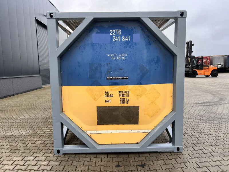 Welfit Oddy ISO, 23.870L, 20FT ISO, UN Portable T11, valid 5Y+CSC inspection: 06/2026, payload: 32.280kg - Skladovacia nádrž: obrázok 5 Welfit Oddy ISO, 23.870L, 20FT ISO, UN Portable T11, valid 5Y+CSC inspection: 06/2026, payload: 32.280kg - Skladovacia nádrž: obrázok 5